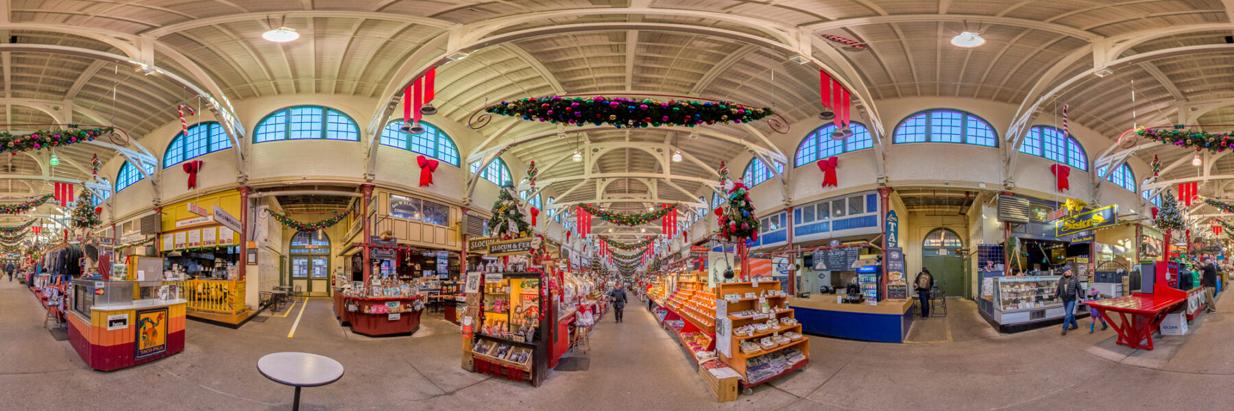 Saint John City Market at Christmastime